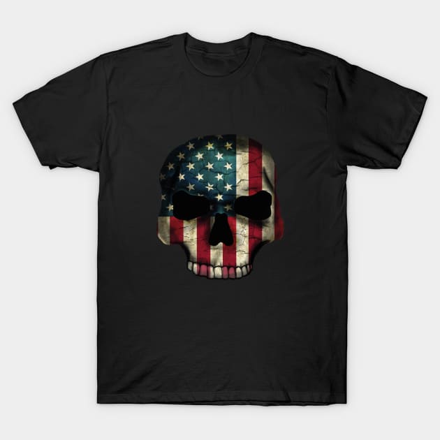 American Flag Skull T-Shirt by EpicMums